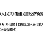 《中华人民共和国民营经济促进法》